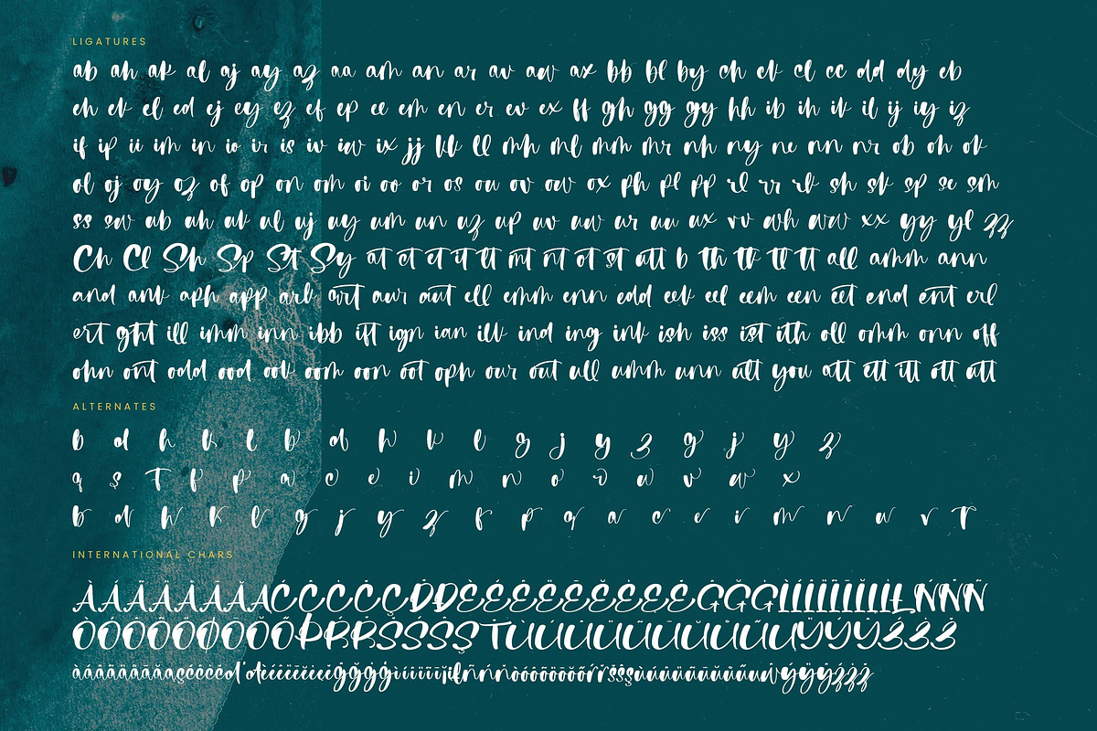 Refresh Youter Bold Handwritten Font, a Script Font by stylishtype.co (Photo 19 of 20)