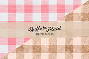 Pastel Plaid Vintage Digital Papers, a Pattern Graphic by Indie Grace Design (Thumbnail 4 of 5)