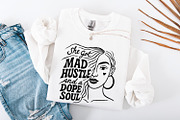 Mad Hustle and Dope Soul png, Woman, an Illustration by SharpMarketplace (Thumbnail 4 of 9)