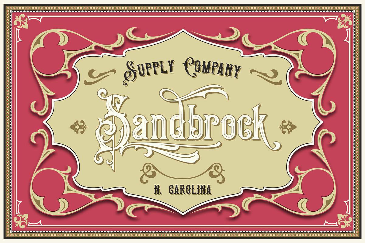 Victorian Fonts Collection preview 4