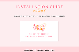 Shopify Theme Pink - Candy Wishes