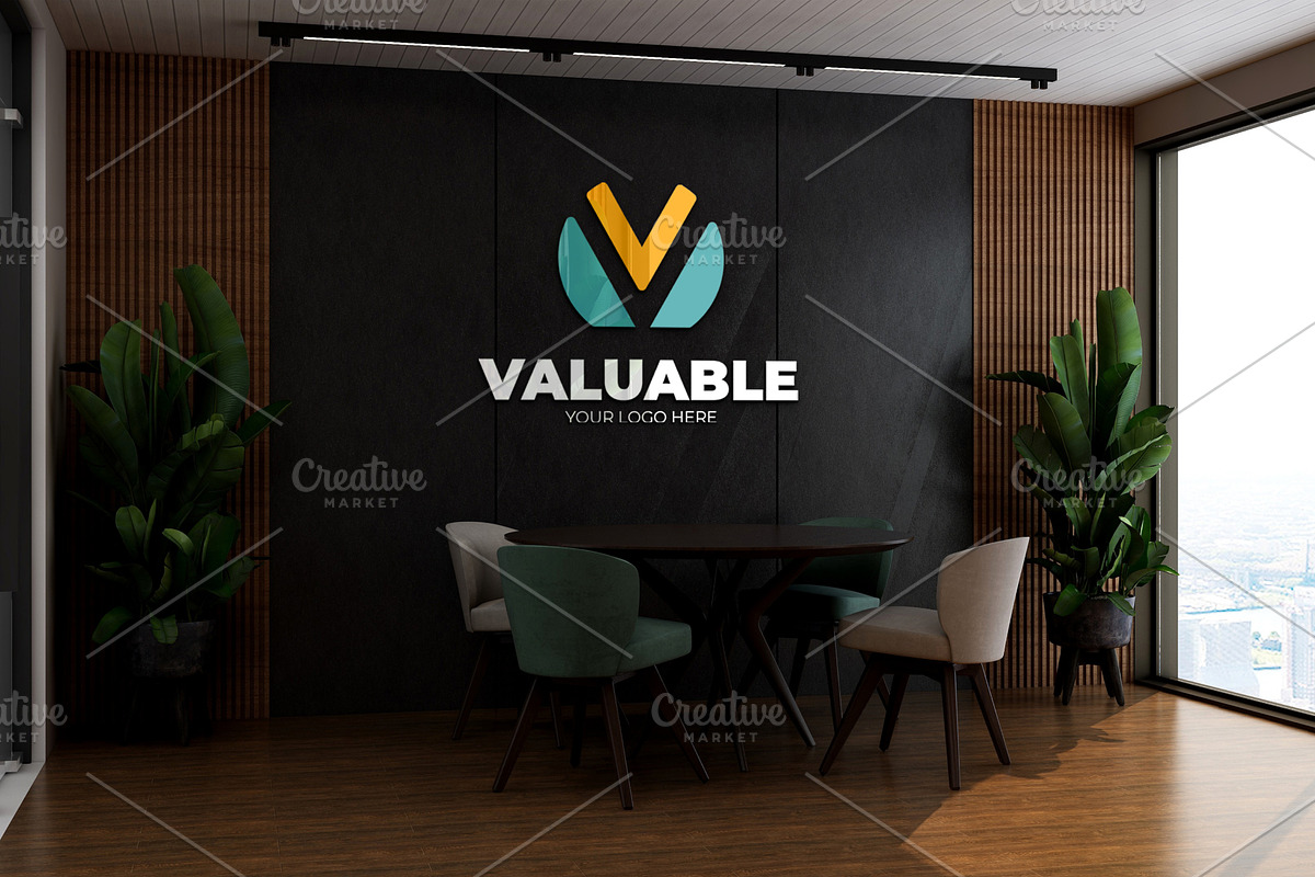 PSD Office Receptionist Room Mockup, a Product Mockup by Ayy (Photo 11 of 12)