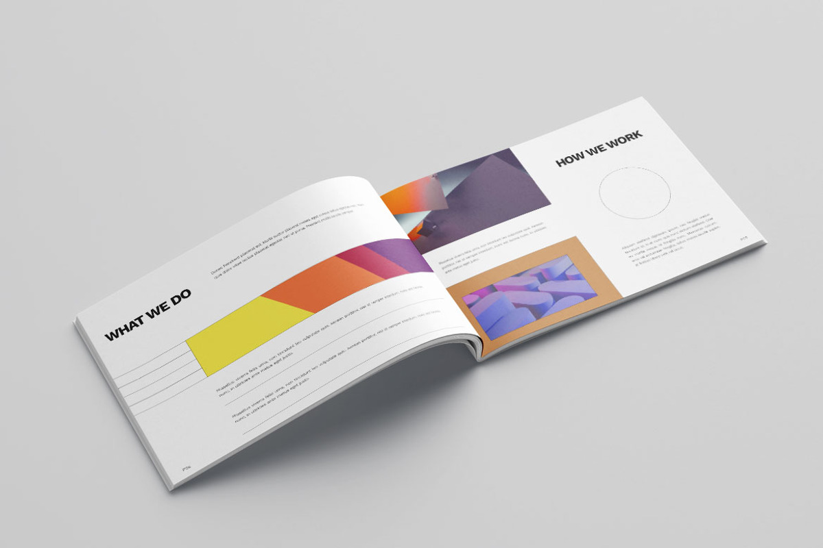 Graphic Design Portfolio Vol.13, a Brochure Template by Bewalrus Studio (Photo 6 of 11)