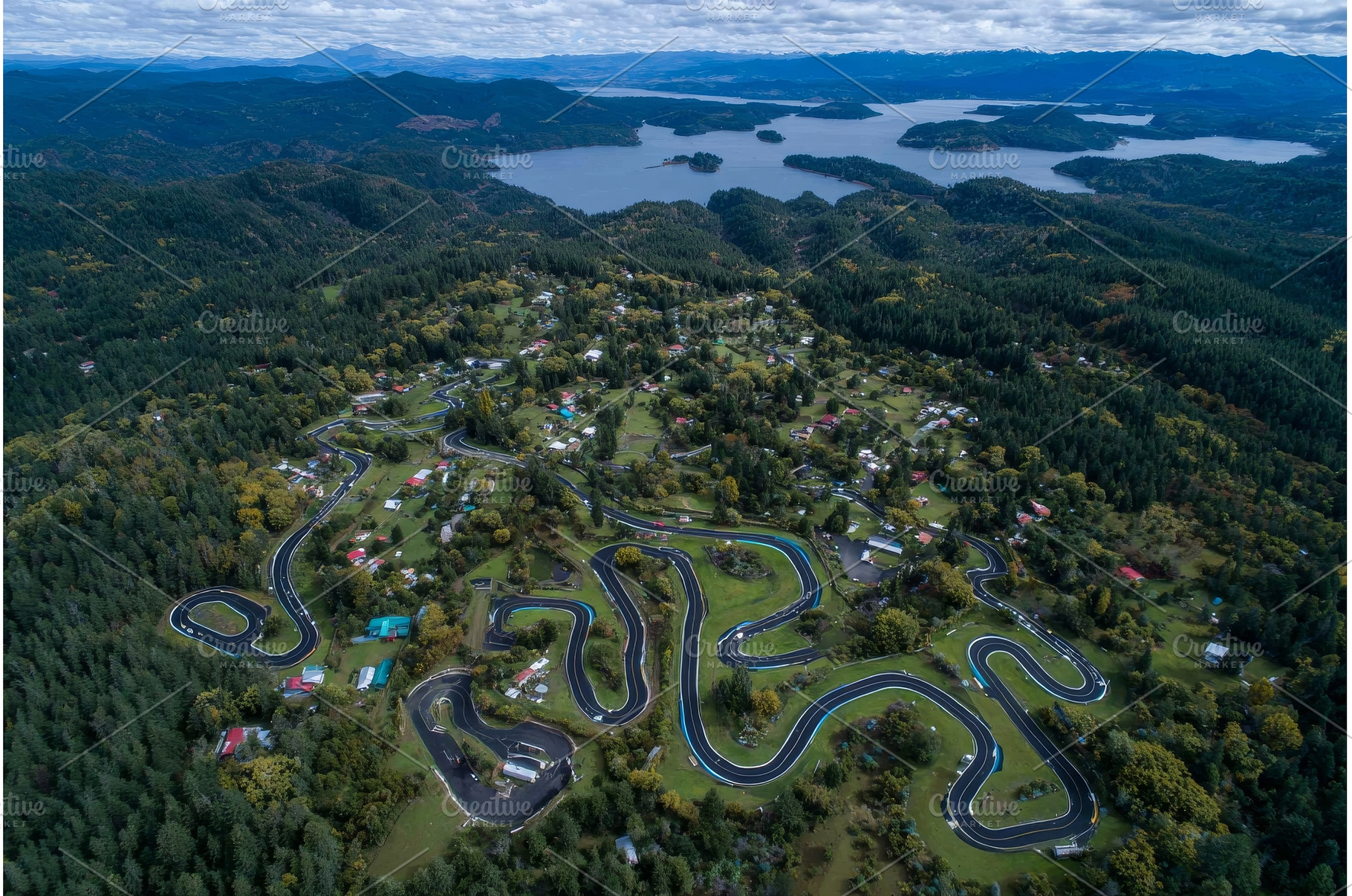 An aerial perspective reveals the, a Nature Photo by ZinetroN