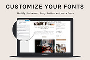 Hazel Theme • Genesis Child Theme, a WordPress Template by Code + Coconut (Thumbnail 3 of 7)