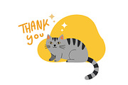 Cute Playful Cat - Vector Collection, an Animal Illustration by OtpirusGraphic (Thumbnail 5 of 5)