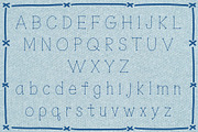 Needle Nest Font, a Handwritten Font by LivelyAutumn11.11 (Thumbnail 2 of 5)