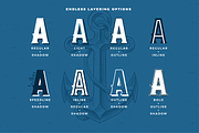 AE Armada Display Typeface, a Font by Eargle Design, LLC (Thumbnail 5 of 7)