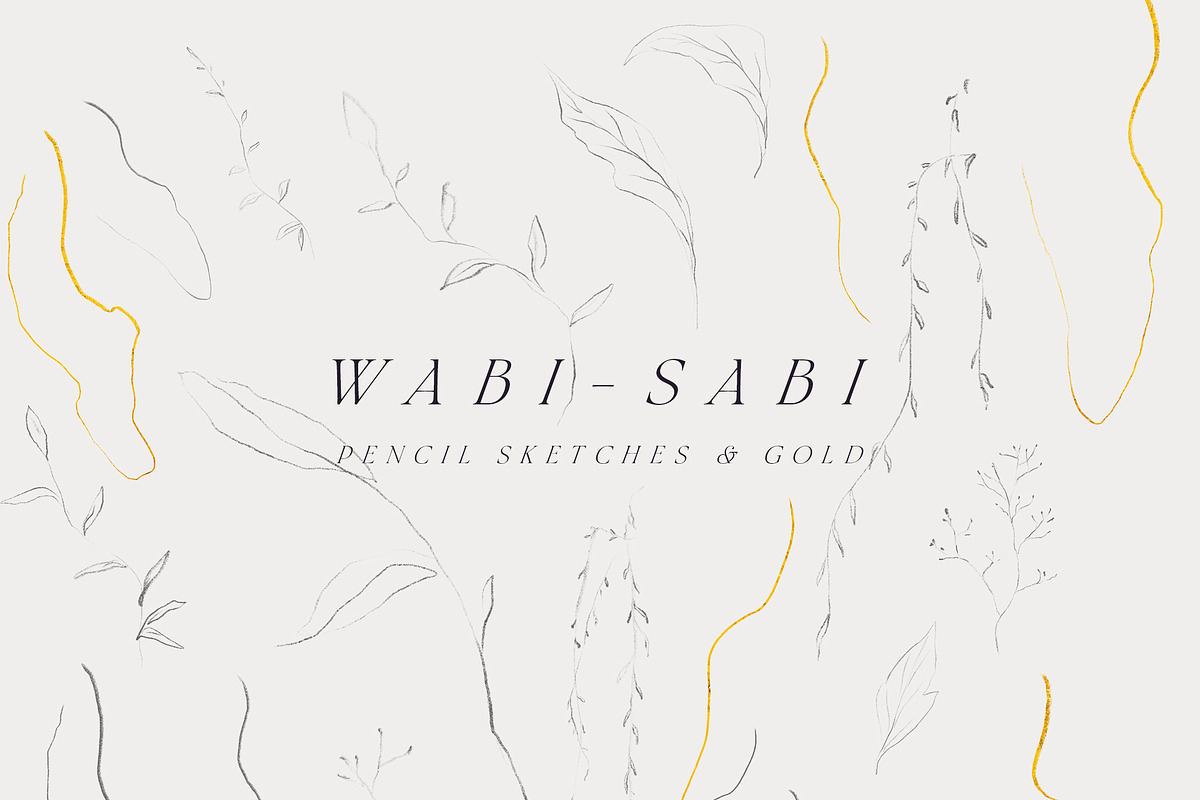 WABI-SABI — Autumn Watercolor Leaves, a Decorative Illustration by Lana Elanor (Photo 5 of 8)