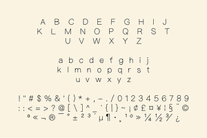 Mini Moniker Simple Font