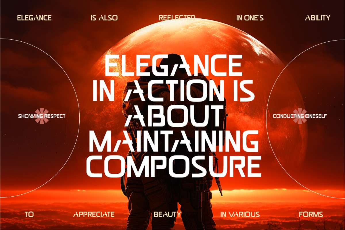 Monoscope – Modern Sci-Fi Sans Serif, a Sans Serif Font by Vadovastd (Photo 2 of 7)