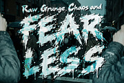 RAVANGE BUSTERS - Bold Grunge Chaos, a Handwritten Font by HypeWorksCo (Thumbnail 2 of 12)