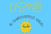 HEY an outline bubble font, a Handwritten Font by Eryn Rose Design (Thumbnail 3 of 18)
