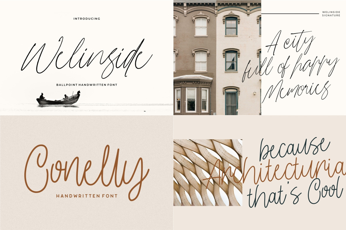 The Handwritten Bundle Fonts, a Script Font by Good Java Studio (Photo 8 of 19)