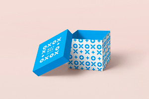 Gift Box Mockup