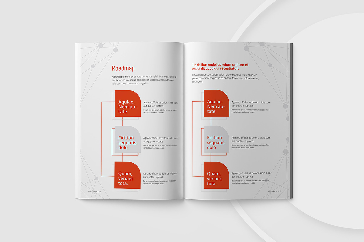 Minimal White Paper, a Brochure Template by astutedesign11 (Photo 9 of 13)