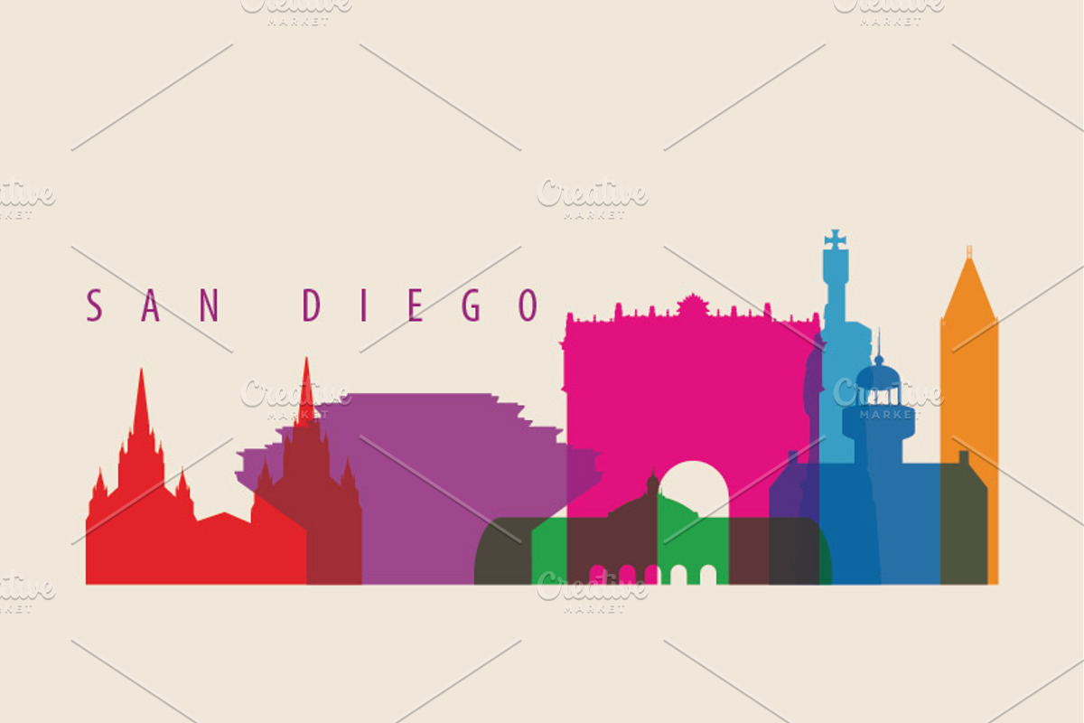 USA Cities Landmarks, an Illustration by IB (Photo 5 of 5)