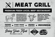 Rushen - Vintage Inspired, a Sans Serif Font by Arterfak Project (Thumbnail 4 of 13)