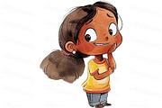 Kids different facial expressions, a Person Illustration by Bubert Art (Thumbnail 2 of 8)