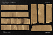 Distressed Cardboard Textures, a Texture Graphic by Meglenov (Thumbnail 2 of 16)