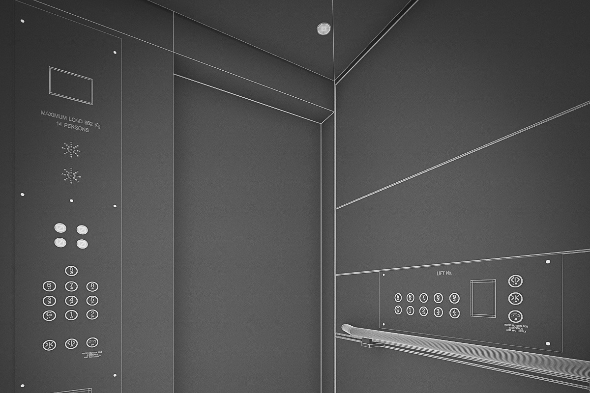 OTIS Elevators Collection Pack, an Architecture 3D Model by 3DNUTS