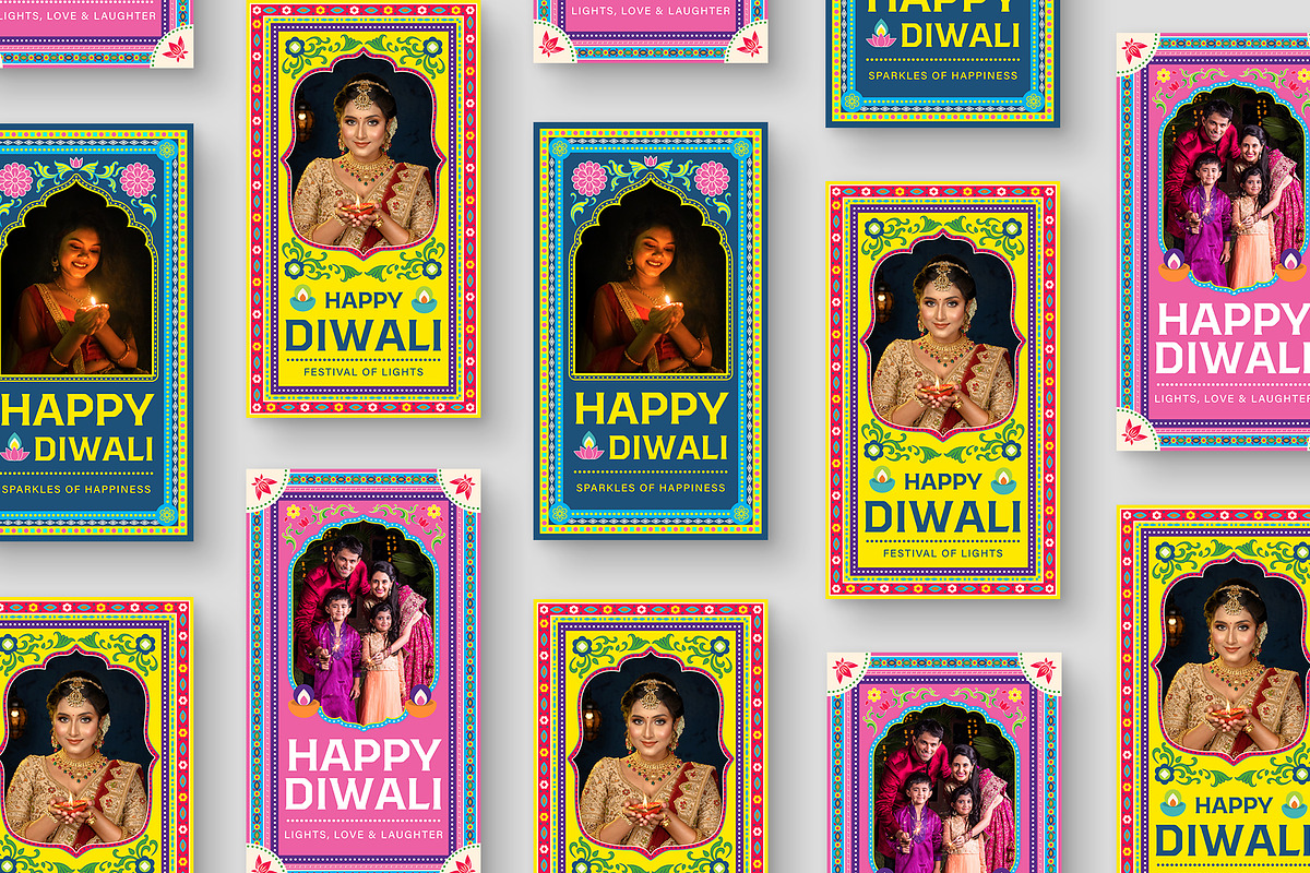 Happy Diwali Photo Frame Template, a Flyer Template by BrandPacks (Photo 4 of 5)