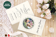 Modern Wedding Invitation Card, an Invitation Template by RolexStudio (Thumbnail 1 of 4)