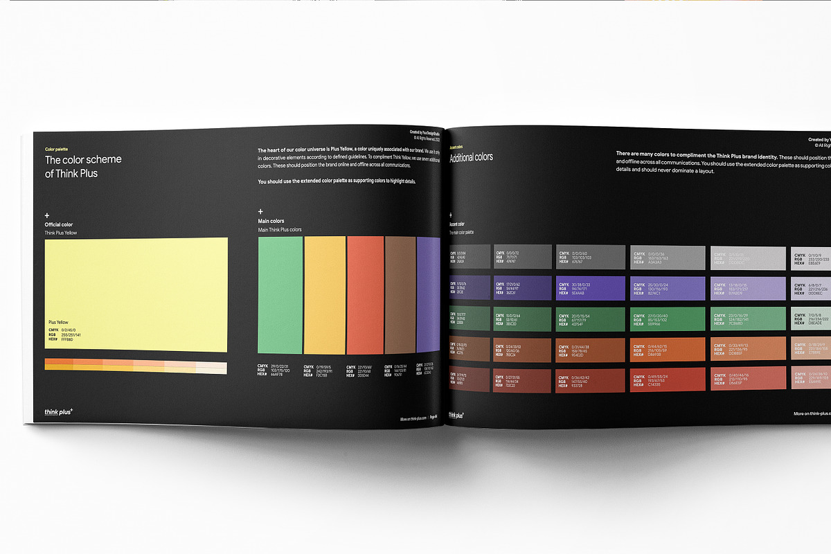 70-Page Brand Style Guidelines, a Presentation Template by Smotrow Related (Photo 8 of 19)