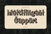 Covalie 3D, a Serif Font by Craft Supply Co. (Thumbnail 7 of 8)