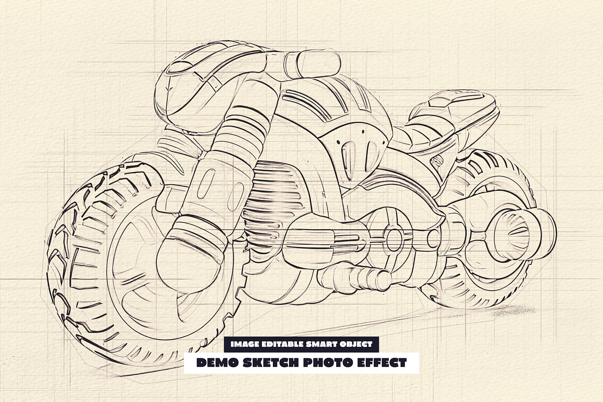 Demo Sketch Photo Effect, a Layer Style Add-On by dokudokunomi (Photo 1 of 5)