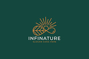 Infinity and Nature Logo Concept, a Branding & Logo Template by Signatoro (Thumbnail 1 of 2)