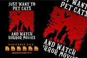 Just Want to Pet Cats and Watch, an Animal Illustration by Vignette.IT (Thumbnail 2 of 3)