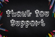 Prince Frog Alphabet, a Script Font by N Nakorn Creative (Thumbnail 7 of 7)