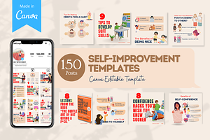 150 Self Improvement Templates