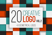 20 Creative Logo VOL.2 (94%OFF), a Branding & Logo Template by Michael Rayback Design (Thumbnail 1 of 5)