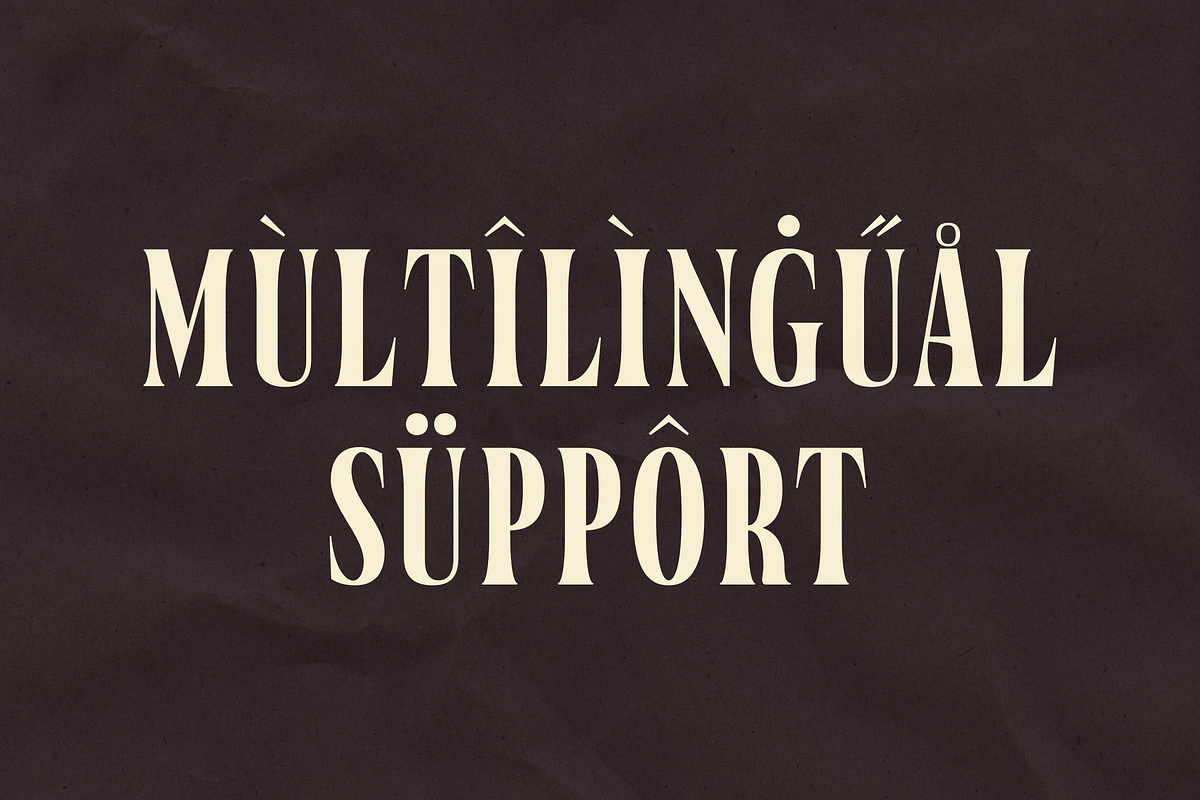 Zewyolk - Bold Condensed Display, a Serif Font by Glyphofik x Krafta (Photo 9 of 12)