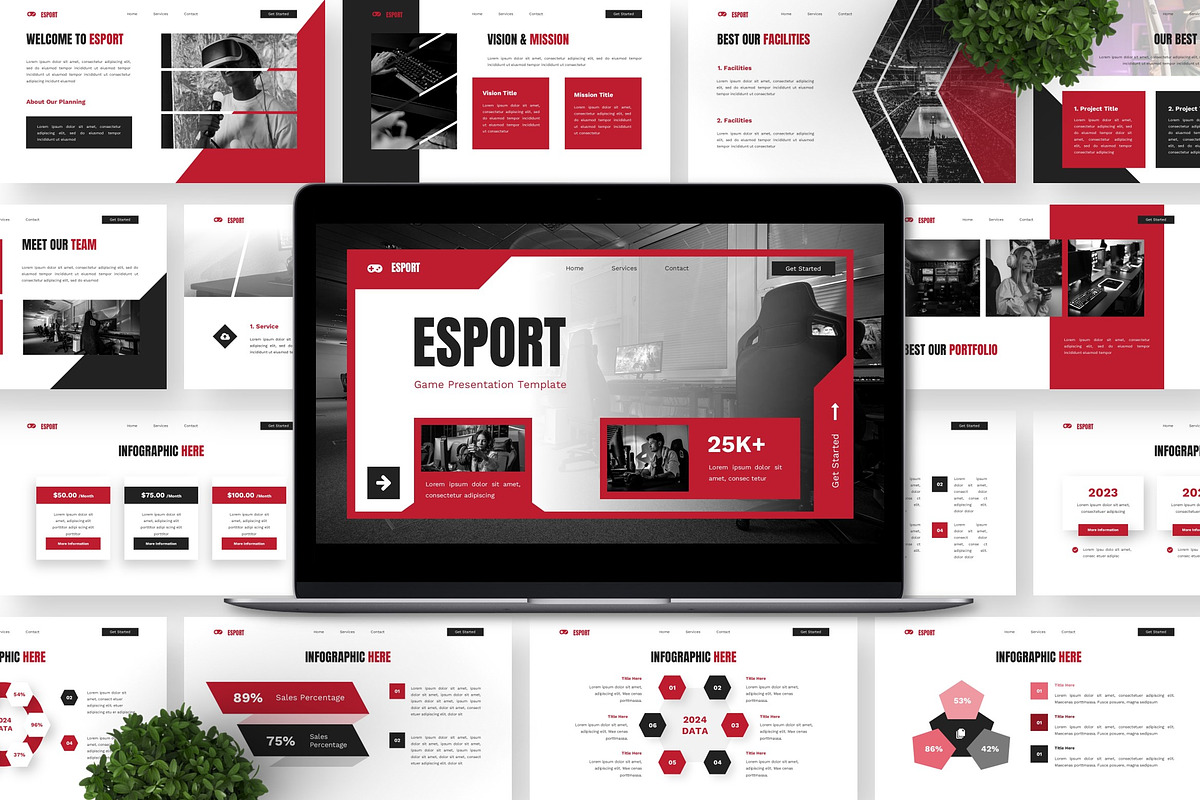 Esport - Game Google Slide, a Presentation Template by Deepslide Studio (Photo 4 of 4)