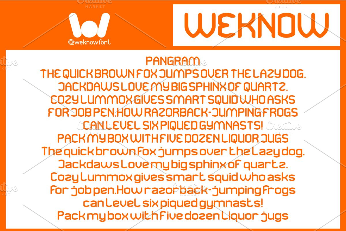 Hundred Percent font, a Font by weknow (Photo 6 of 8)