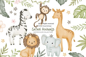 Cute Safari Animals