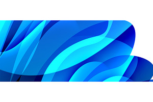 Simple fluid color gradient abstract