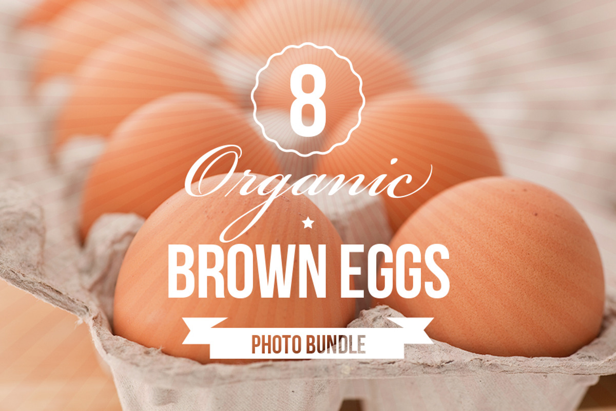 Organic Brown Eggs Photo Bundle of 8 preview 7