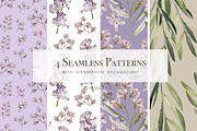 Lilac Purple Watercolor Flowers, an Illustration by May • SHO (Thumbnail 10 of 13)