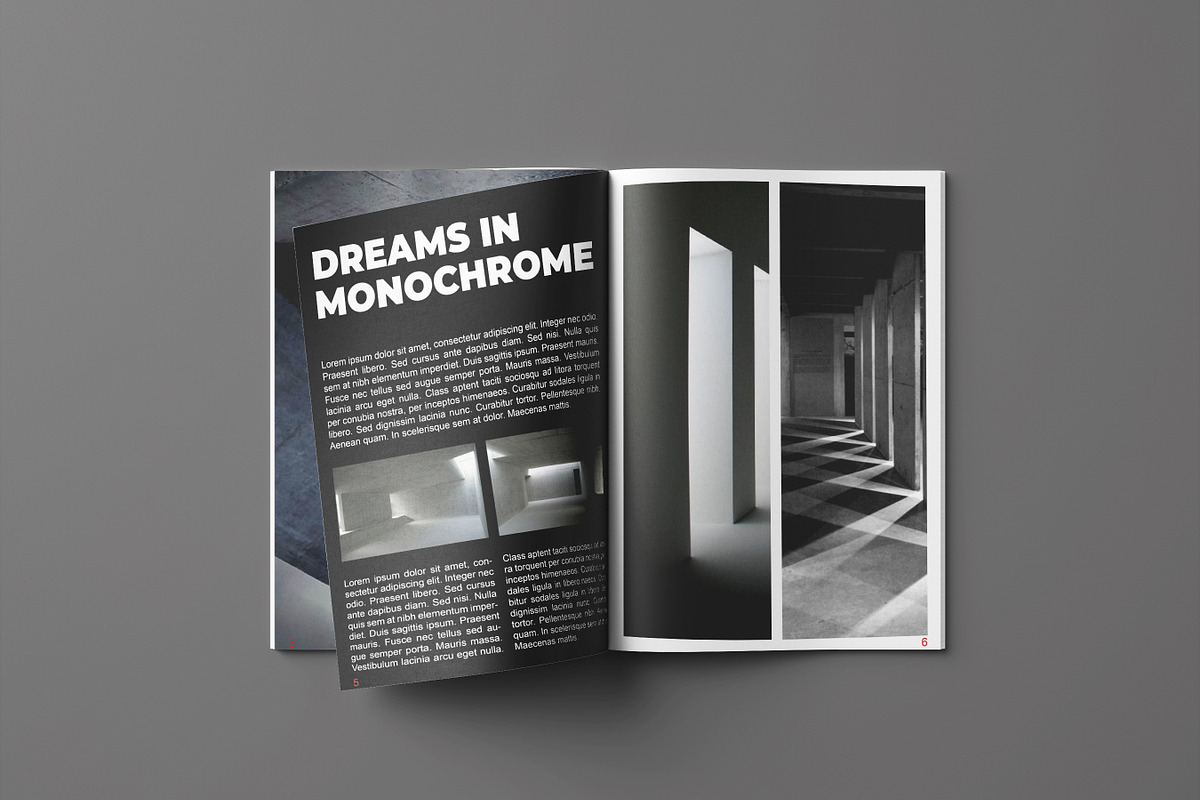 ARCH Magazine / Ebook Template Canva, a Magazine Template by Ompie Agrino (Photo 4 of 9)