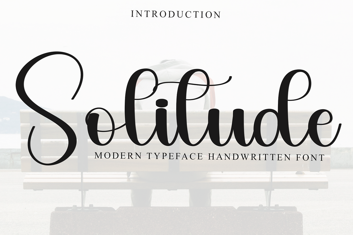 Solitude, a Handwritten Font by FreshTypeINK (Photo 1 of 8)