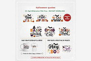 Halloween Quotes PNG Bundle, a Seasonal Illustration by Tanya Kart (Thumbnail 10 of 11)