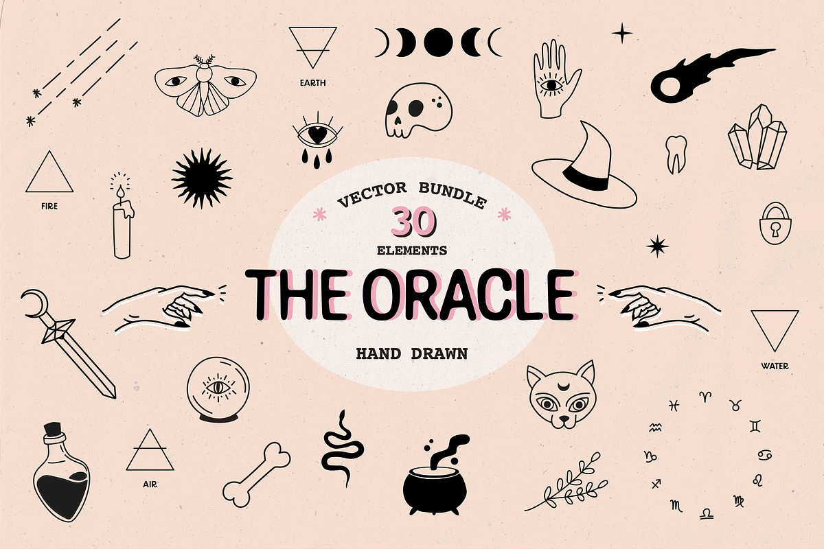 The Oracle · Witch Illustrations, an Illustration by BluWisp (Photo 1 of 6)