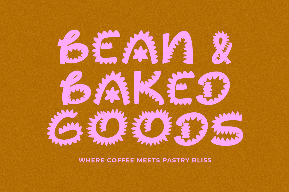 GF Dragua - Playful Display Font, a Handwritten Font by GroovyFontCo (Photo 4 of 8)