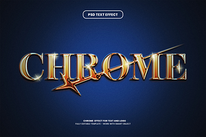 Golden Chrome Text Effect, a Layer Style Add-On by Svaha Graphic Studio