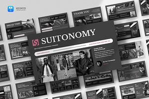 Men's Fashion Keynote Template