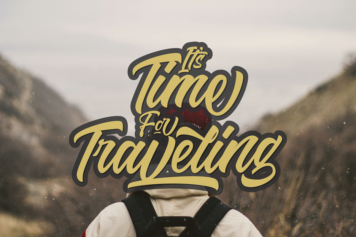 Riverside - Script Font preview 7